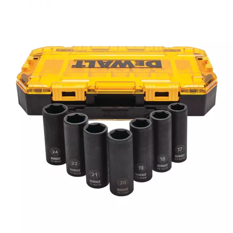 Set di chiavi a bussola DeWALT DWMT74737-0 7 pezzi