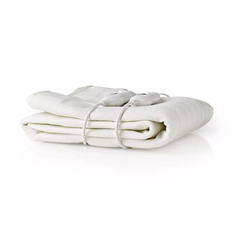 Coperta elettrica Nedis PEBL110CWT2, bianca