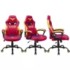 Sedia gaming PC Subsonic SA5573-W1 seduta imbottita blu rosso giallo