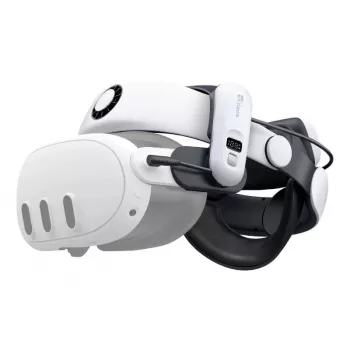 Cinghia con batteria BOBOVR Relief Strap S3 PRO per Meta Quest 3 — cinghia per la testa regolabile per il comfort