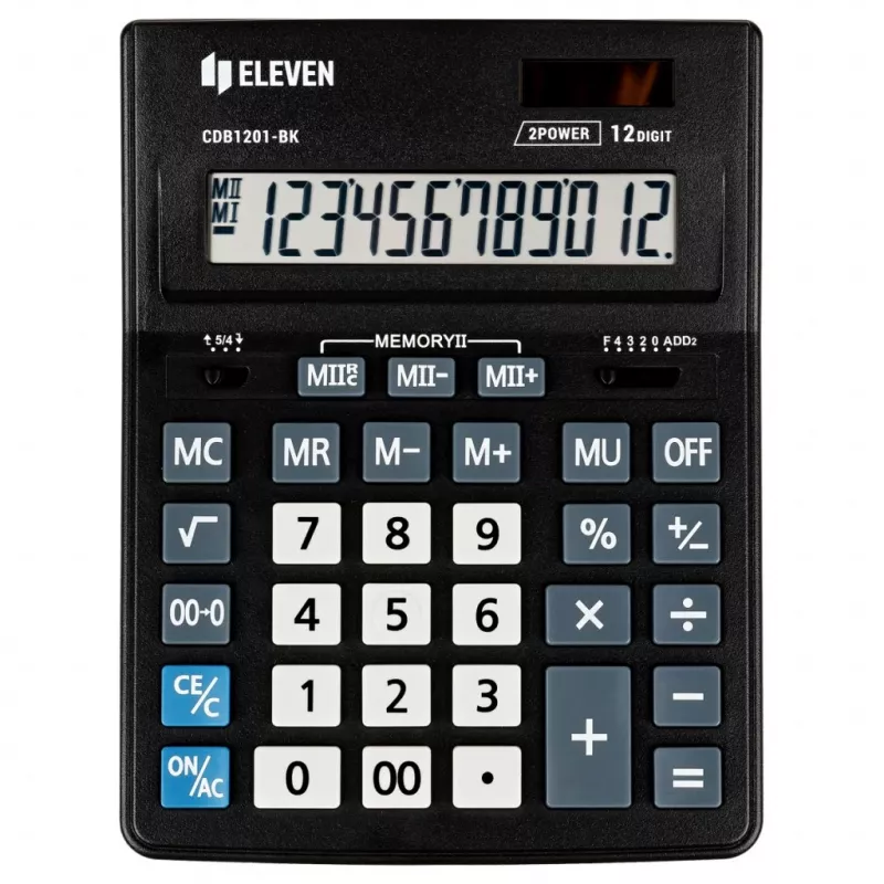 Eleven CDB1201-BK (EU) calcolatrice da ufficio
