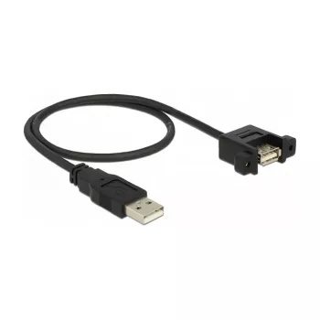 Cavo USB DeLOCK 85461 USB 2.0 0,5 m nero
