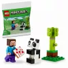 LEGO Minecraft Steve e Baby-Panda 30672 Polybag