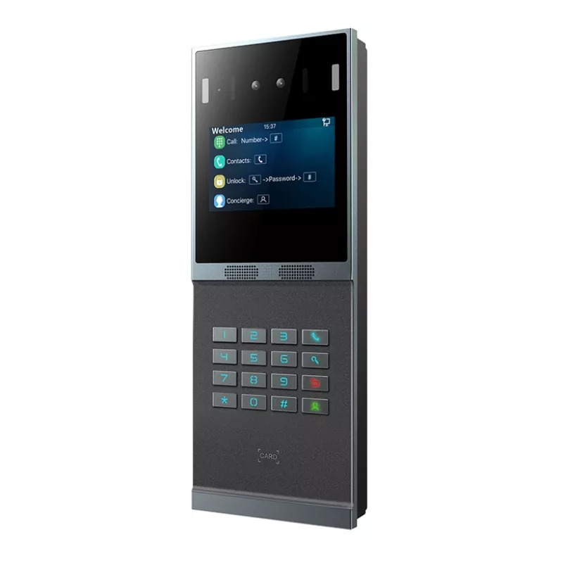 Fanvil i66 videocitofono 2 MP 10,2 cm 4 pollici nero grigio