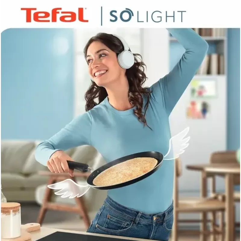 Padella per pancake Tefal H0563842 antiaderente durevole, rotonda 24 cm