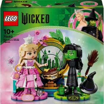 LEGO Wicked Figure Elphaba e Glinda 75682 – set di minifigure da collezione