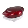 Beper BT.603Y Party Line piastra per waffle, piastra antiaderente da 18 cm