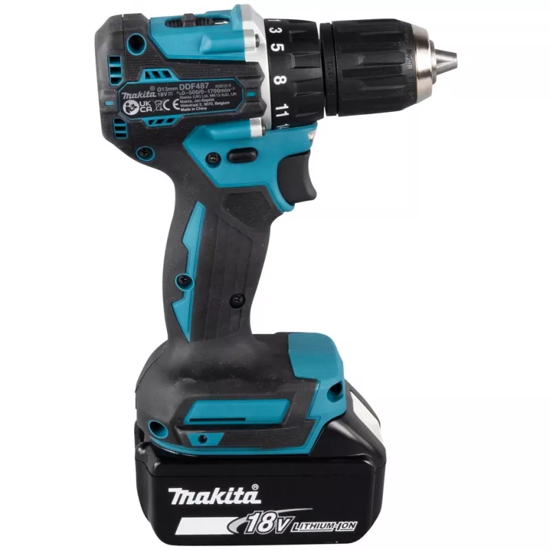 Makita DDF487Z trapano 1700 giri/min 940 g turchese