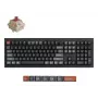 Tastiera meccanica Full-Size (100%) Keychron V6 Ultra 8K — QWERTY, Bluetooth, RGB LED, nero