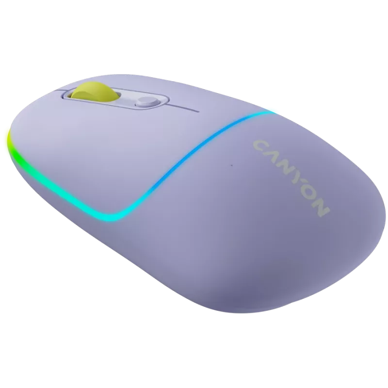 CANYON Mouse MW-22 2in1 BT/Wireless Lavanda