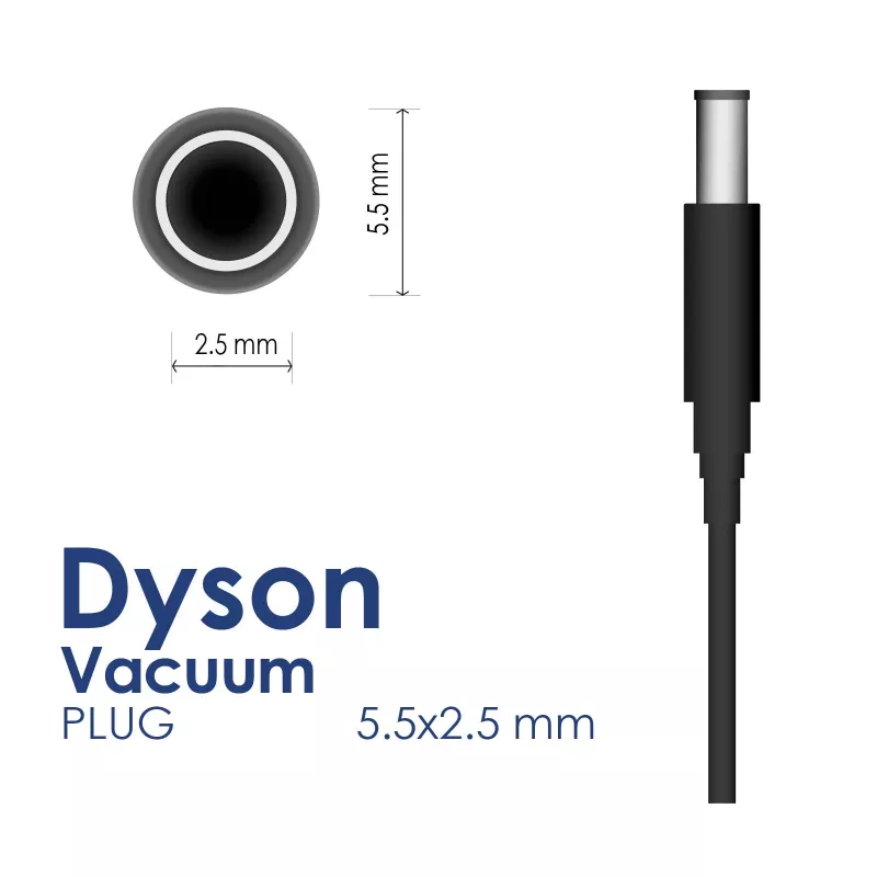 Akyga AK-PD-06 caricabatterie per aspirapolvere Dyson V6 / V7 / V8, 26,1 V / 0,78 A, 20 W, 1,8 m