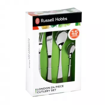 Set posate Russell Hobbs BW031302EU7 — 24 pezzi in acciaio inox