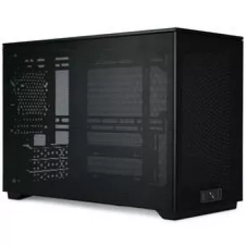 Case PC Mini ITX/ATX ssupd Meshroom D (CS-MRD-BK-1) — case compatto nero con pannelli mesh