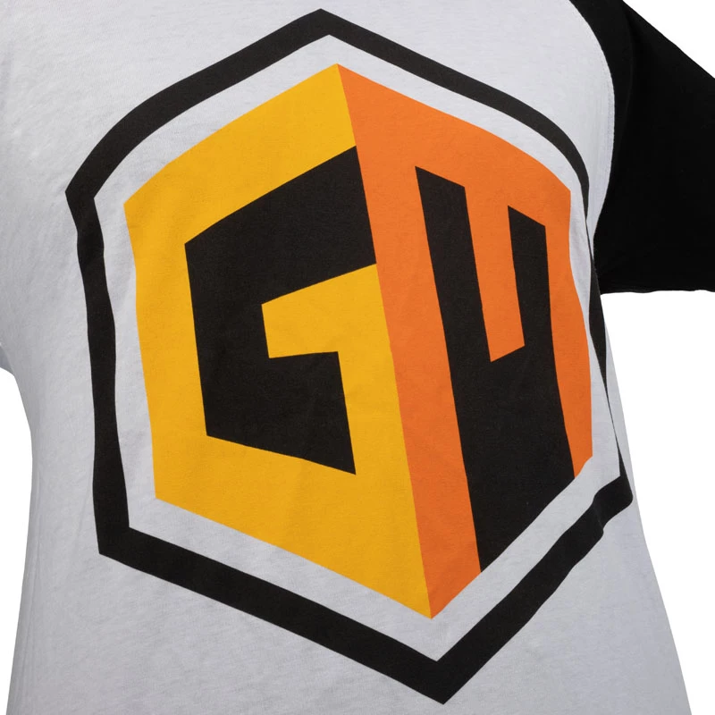 T-shirt Global Masters GM Logo - bianco (XL)