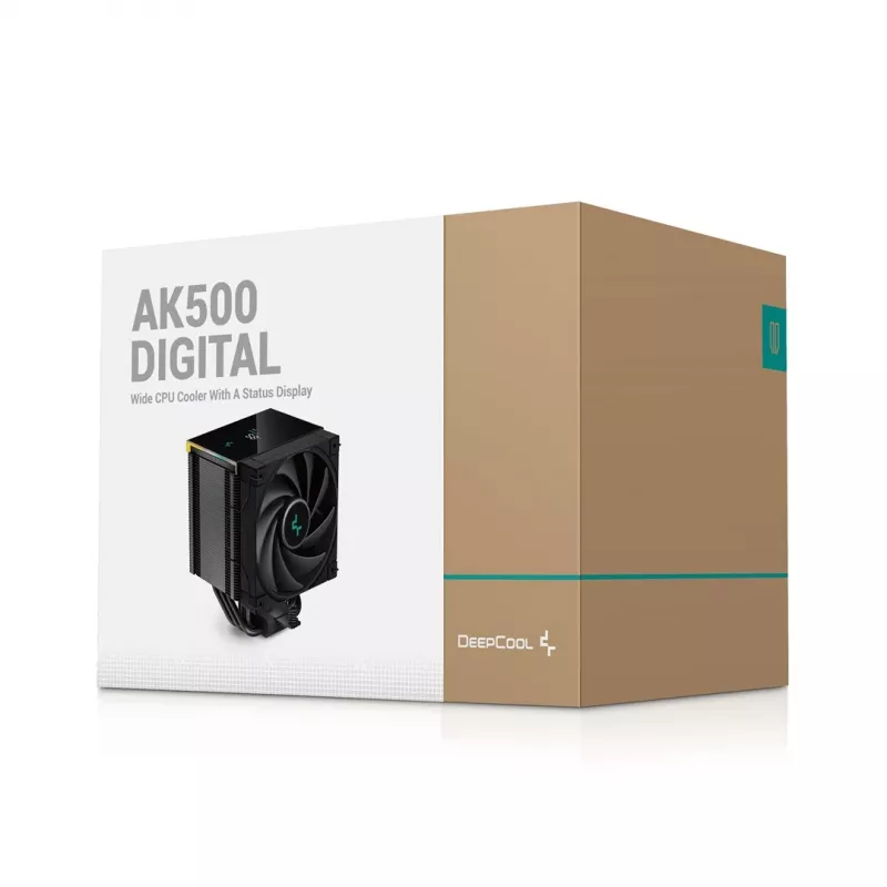 Dissipatore ad aria DeepCool AK500 Digital 12 cm nero 2,19 mmH2O