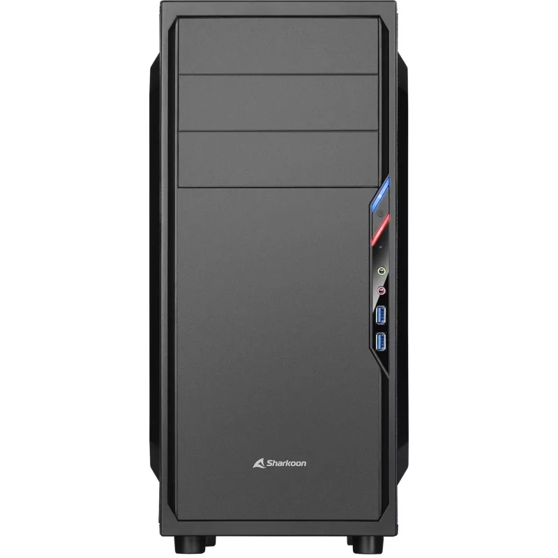 Case per PC Sharkoon VS4-V Midi Tower Nero