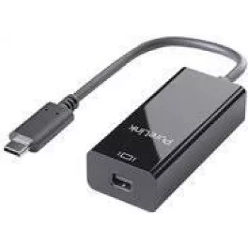 PureLink iSeries - adattatore USB/DisplayPort - USB-C (M) a Mini DisplayPort (F) - 10 cm - supporto 2160p - nero