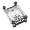 Waterblock Brimarex BARROWCH LTYK3A-04 V2 per socket AMD AM4/AM5, acrilico, nero