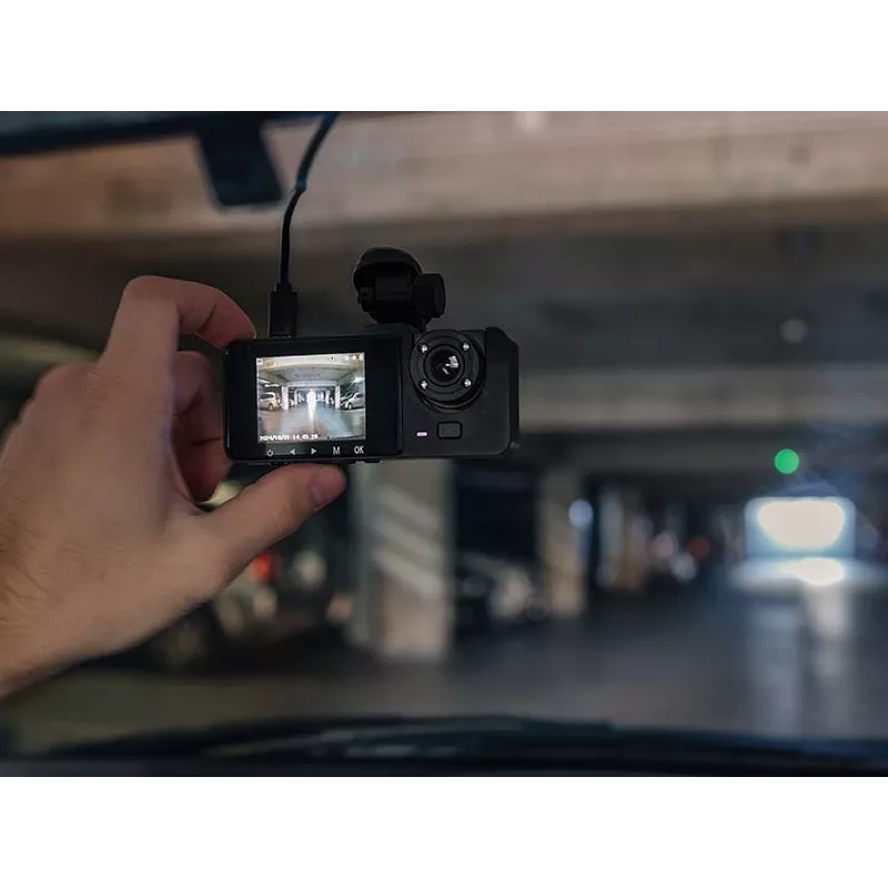 Tracer Halo 360 Dual TRAKAM47568 dash cam per auto, Full HD, schermo da 3 pollici