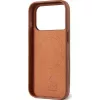 Mujjo Full Leder Case MagSafe custodia per iPhone 17 Pro marrone