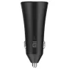 Xiaomi caricabatterie da auto dual port 37 Watt nero, nero