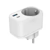 CARICABATTERIE USB UNIVERSALE 20W BIANCO/2P AC TA-ACPDQC20-01-W GEMBIRD