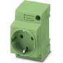 Phoenix Contact presa per guida DIN EO-CF/UT/GN contenuto: 1 pezzo (804025)