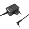 Qoltec 51026 alimentatore/trasformatore per interni/esterni 65 W nero