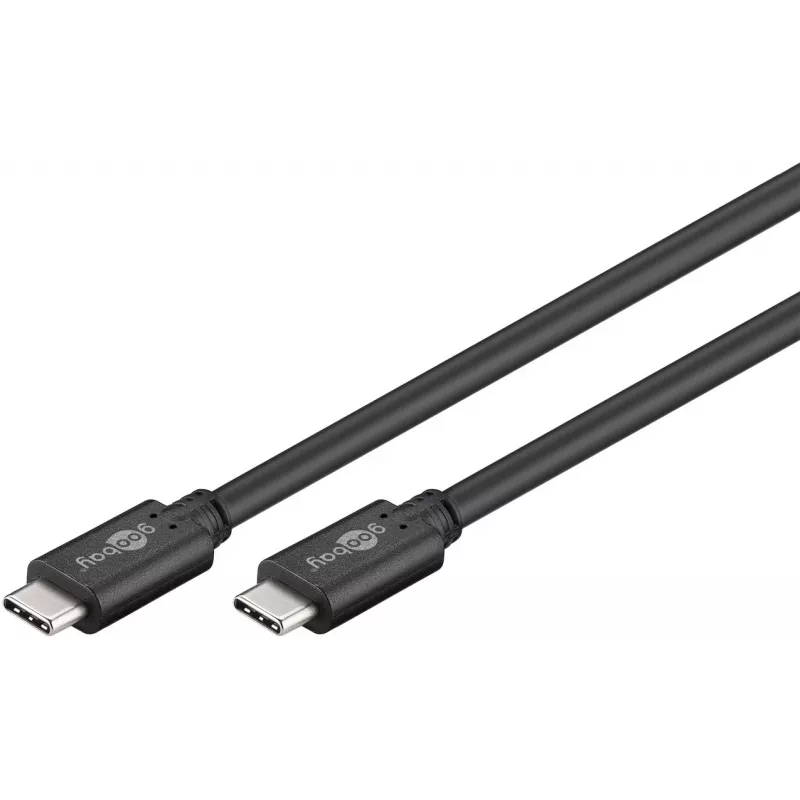Wentronic Goobay cavo USB 3.1 Generation 1 - USB-C™, 0,5 m - connettore maschio USB-C™ > connettore maschio USB-C™ (67975)