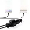 CC-T8 caricabatterie auto ultra rapido 2xUSB 3.0 6A 36W + cavo Micro-USB 1 m