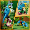 LEGO set da costruzione Pappagallo esotico 31136 — modello da esposizione Creator, 253 pezzi, 220×120×110 mm