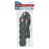 Prolunga elettrica ESPERANZA ELK212K — cavo 1,5 m, 4 prese tipo E, interno, nero