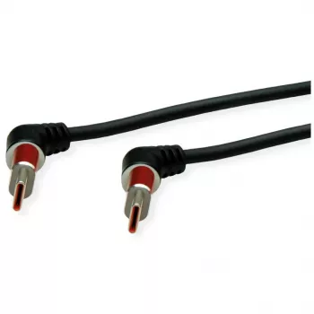 ROLINE Cavo USB2.0 girevole 360° C-C ST/ST 1m - Cavo - Digitale/Dati (11.02.8347)