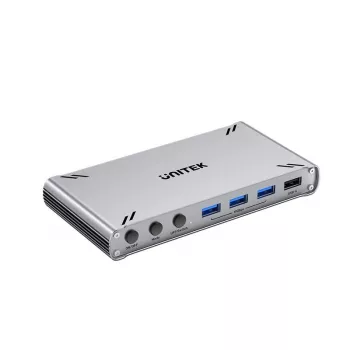 Switch KVM Unitek USB-C 10GBPS con HDMI