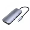 UNITEK D1071A hub interfaccia USB 3.0 SuperSpeed 5 Gb/s argento