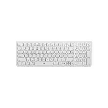 Tastiera e mouse Alogic Echelon Compact USB-C BT tedesca bianco - Tastiera - USB Type-C - Tastiera - USB Type-C