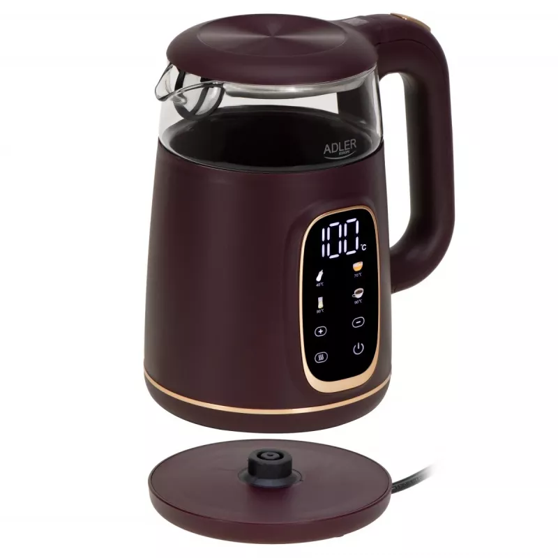 ADLER AD 1305 bollitore color bordeaux
