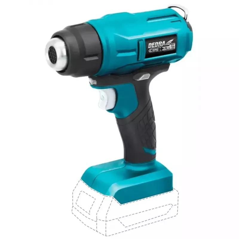 Pistola ad aria calda Dedra DED7058 2000W con temperatura regolabile