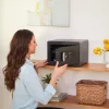 Cassaforte a sé stante Yale YSS/250/EB1 — serratura elettronica e a chiave, nero, 250×300×350 mm