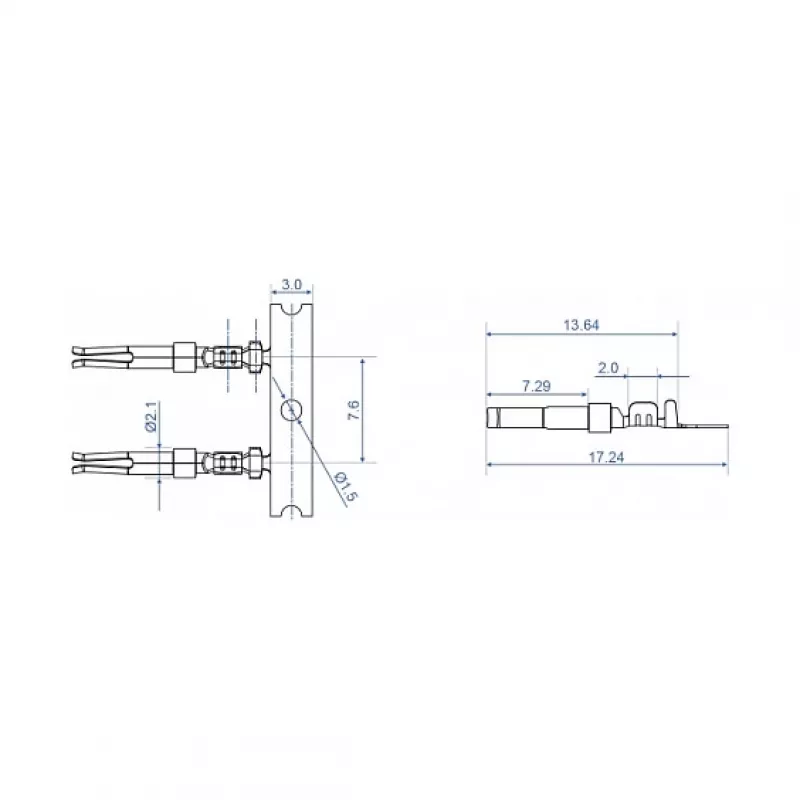 Contatti a crimpare D-Sub DeLOCK 66727