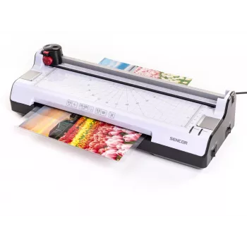 Plastificatrice da ufficio SENCOR SLA 230 A4, compatibile con fogli A4, spessore pellicola 2x75–2x125 mm