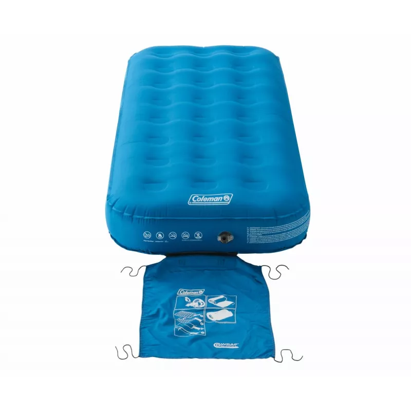 Materassino gonfiabile COLEMAN Extra Durable singolo - blu 2,2 kg lunghezza 198 cm larghezza 82 cm altezza 22,5 cm (2000031637)