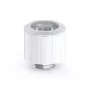 BitsPower raccordo dritto G1/4 filettatura maschio su tubo 16/10 mm, Arctic White