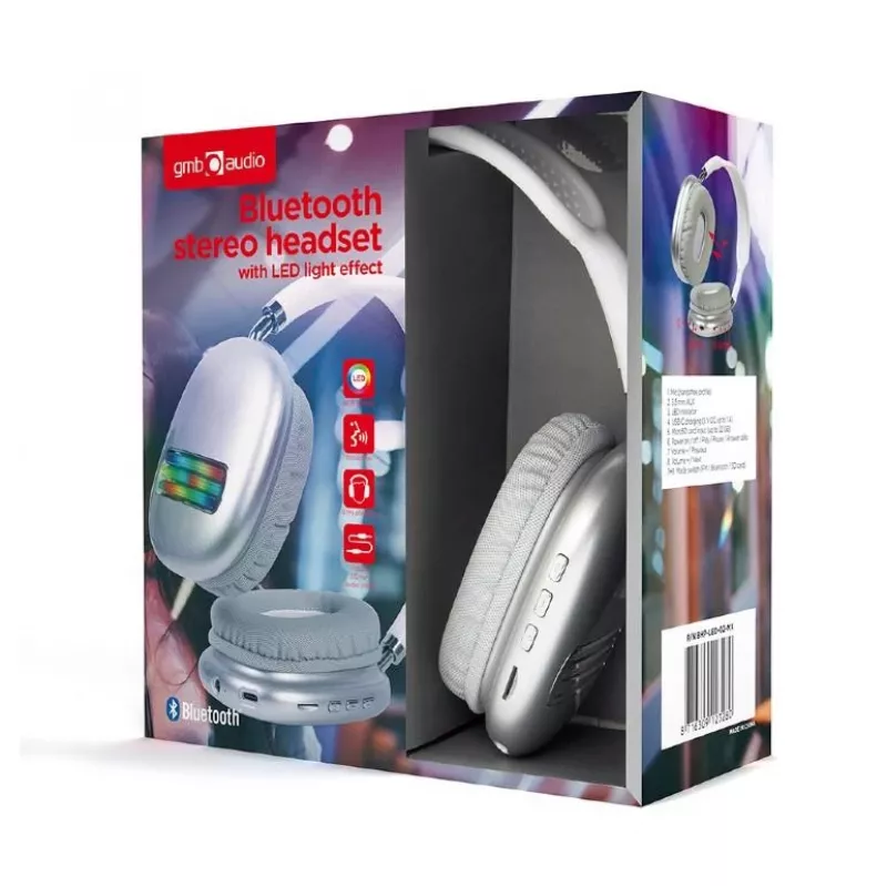 Cuffie Gembird BHP-LED-02-W