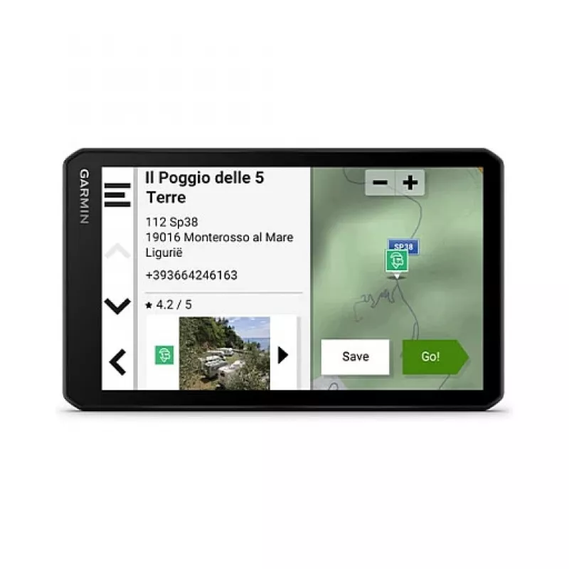 Garmin CamperCam 795 MT-D EU navigatore GPS, touchscreen TFT da 17,6 cm (6,95"), 1024 x 600, microSD, nero