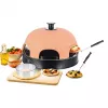 Forno per pizza Emerio PO-115984 6 pizze 1200 W nero arancione