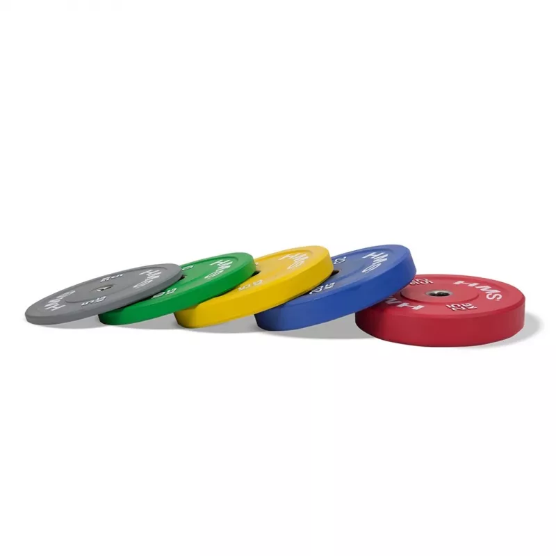HMS Fitness CBR25 1 pz. disco per bilanciere olimpico bumper