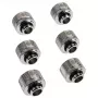 RAIJINTEK PELIAS SILVER D141806 — set con 6 pale per ventola di raffreddamento argento/accessori