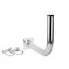 Supporto per balcone Extralink L400 400mm con staffe a U M8 acciaio zincato