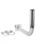 Supporto per balcone Extralink L400 400mm con staffe a U M8 acciaio zincato
